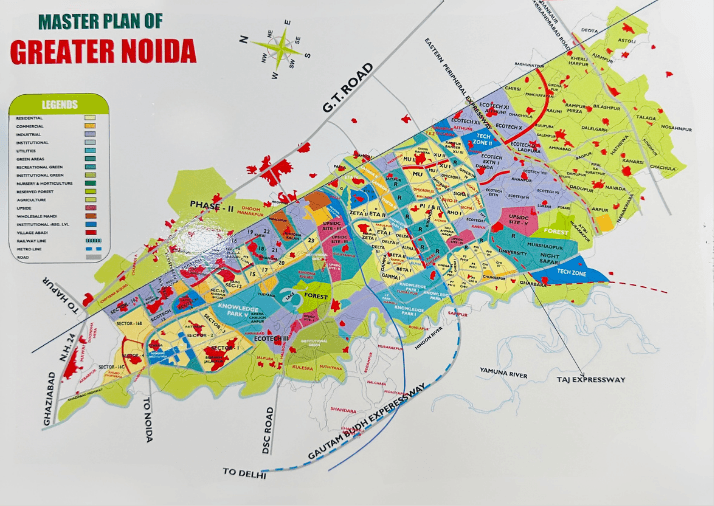 Greater Noida Map